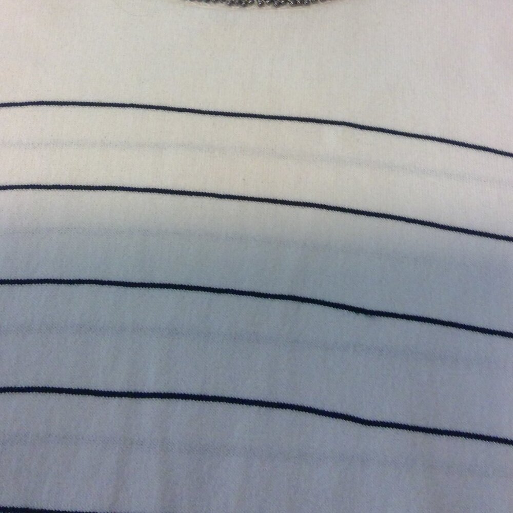 White House Black Market Striped Sweater - Picture 5 of 6